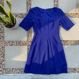 BCBGMaxAzria Blue Purple Party Dress